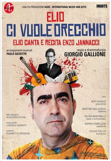 [TEATRO] CI VUOLE ORECCHIO - ELIO CANTA E RECITA ENZO JANNACCI